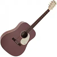 Hartwood Century Dreadnought Akustisk Gitar Burgunder