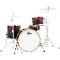 Gretsch drums Gretsch Catalina Club Rock 24" 4pc Shell Pack Satin Antique Fade