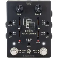 Walrus Audio Xero Polylooper Stereo / Dual Looper Pedal Black
