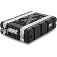 Trojan Pro 2U ABS Shallow Rack Case