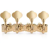 Gear4Music Guitarworks Bass Guitar Machine Head 2-in-line Gull