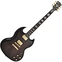 Gibson SG Supreme Translucent Ebony Burst #228440376