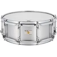 WorldMax 14 x 5 Seamless Aluminum Snare Drum Chrome HW