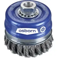 Osborn 9908608152 M140.50 Mm Stål Koppbørste Med Tvunnet Tråd