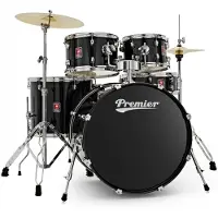 Premier Revolution 22" 5-stk Trommesett Svart