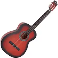 Gear4Music Classical Guitar Sunburst fra