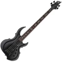 ESP Guitars ESP LTD TA-204 FRX Tom Araya Bass Guitar Black Satin
