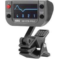 Korg AW-OTB-POLY OLED Polyphonic Clip-On Stemmeapparat for Bassgitar