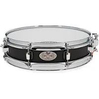 Pearl Drums 13 x 3 Steel Piccolo Snare Drum Black
