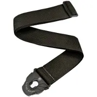 Daddario Planet Lock Guitar Strap Polypropylene Black