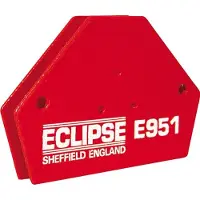 Eclipse Svejsemagnet 100,5X12X65,5 rød