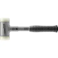 HALDER Supercraft Gummihammer Med Metallhåndtak Og Anti-rekylsystem 25 Mm