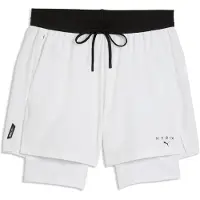 Puma x HYROX DRYELITE 2-in-1 Shorts Men, Fitness, White, XL