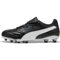 Puma KING LIGA FG/AG Football Boots Unisex, Shoes, Black/Silver/White, 35.5