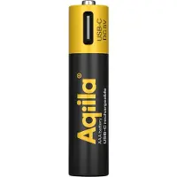 Aqiila oppladbart USB-C NiMH-batteri 1,2 V 4 stk. (AQ60AAA374C4)