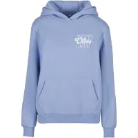 Urban Classics Good Vibes Puff Print Fluffy Hettegenser
