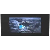 Thermaltake AC-080-OO1NAN-A1 LCD-panelsett 6.0 til View 600 TG, svart
