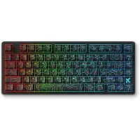 MCHOSE Jet 75 Kailh Magnetic God Hall Effect - Gamingtastatur - Uten numpad - Engelsk (USA) - Svart