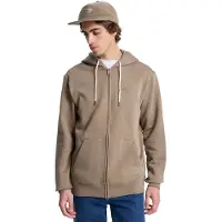 Quiksilver Salt Water Hettegenser med glidelås grå