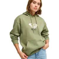 Roxy Surf Stoked Brushed Art Hettegenser grønn