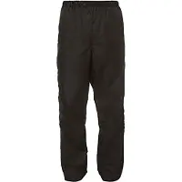 Vaude Men's Fluid Full-zip Pants II, regnbukser, herre, svart