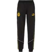 Puma Borussia Dortmund KING Anthem Pants Men, Sport, Black/Faster Yellow, XL