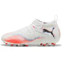 Puma FUTURE 8 MATCH MG Football Boots Youth, Shoes, White/Black/Glowing Red, 36