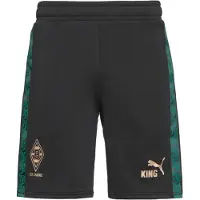 Puma Borussia Mönchengladbach KING Shorts Men, Sport, Black/Gold, L