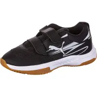 Puma Varion II Indoor Sports Shoes Youth, Shoes, Black/Cool Light Gray/Gum, 31