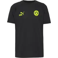 Puma Borussia Dortmund KING Tee Men, Sport, Black/Yellow Alert, XL