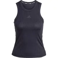 Adidas All Gym Seasonal Rib Tight Fit Tonal 3 Stripes Tank Sport-topp