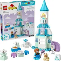 LEGO DUPLO - Anna og Elsas Fest På Frost-sl... 10455 - 54 Dele - - OneSize - Klosser