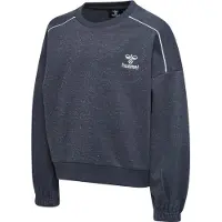 Hummel Collegegenser - hmlGizela - Ombre Blue m. Glitter - - 7 år (122) - Collegegenser