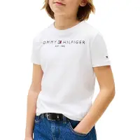 Tommy Hilfiger T-skjorte - Essential - Organic - Hvit - - 14 år (164) - T-skjorte