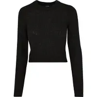 Urban Classics Short Waffle Genser