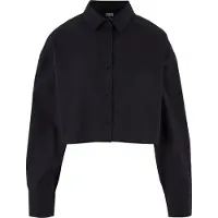 Urban Classics Cropped Oversize Langermet Bluse