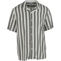 Urban Classics Viscose Aop Resort Kortarmet Skjorte