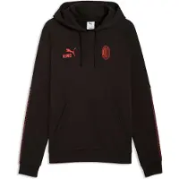 Puma AC Milan KING Hoodie Men, Football, Black/Red Fire, L
