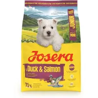 Josera Mini Junior Duck &amp; Salmon-3kg Valpefôr