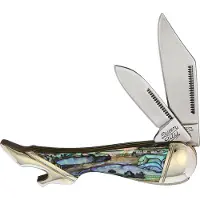 Queen City Leg Knife Abalone
