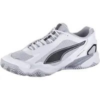 Puma Solarstrike 4 Handball Shoes Men, Shoes, White/Black/Silver Mist, 45
