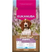 Eukanuba Kornfritt Hundefôr Med Havfisk For Valper Av Liten/middels Størrelse 3 Kg