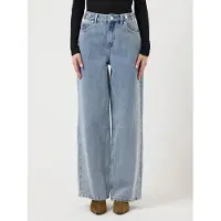 Y.A.S Yasalia Mw Button Jeans Med Vid Passform