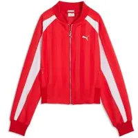 Puma FUTURE..ARCHIVE Oversized Jacket Women, Clothing, Red, XS