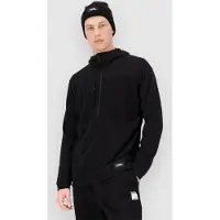 Mons Royale Offgrid Merino Fleece 1/2 Fleecejakke svart