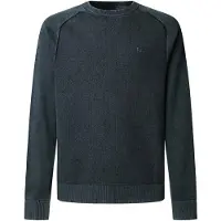 Pepe Jeans for man. PM7000059 Fleet navy jumper (S), Casual, Cotton