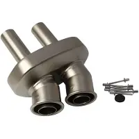 Akrapovic Titanium V-ec259 Eksosrør-ende