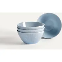Fyrklövern Nordic Dawn skål 14 cm, 4-pk, Himmel