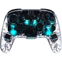 Turtle Beach TBC-8104-95, Gamepad, Nintendo Switch, Nintendo Switch 2, Nintendo Switch Lite, Nintendo Switch OLED, Tilbakeknapp, D-pute, Rød/grønn/blå, Trådløs, USB