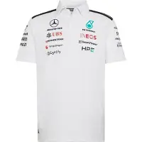 Adidas Mercedes-amg Petronas F1 Team Engineers Kortermet Poloskjorte
